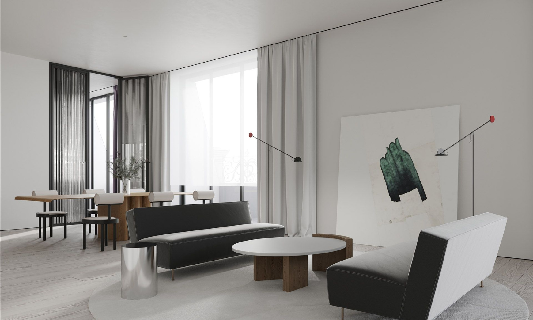 Пентхаус, Лот №129149, ЖК «Дом с Атлантами», Москва, ЦАО, Таганский, м. Китай-город, Солянка