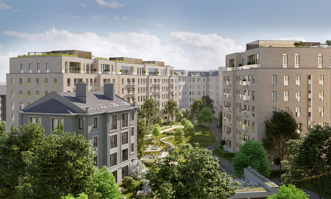 Пентхаус с террасами в комплексе элитных особняков «Полянка 44», Б. Полянка, 44, Корпус Камелия, 299 кв. м