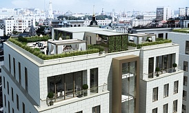 Пентхаус с террасами в комплексе элитных особняков «Полянка 44», Б. Полянка, 44, Корпус Камелия, 299 кв. м