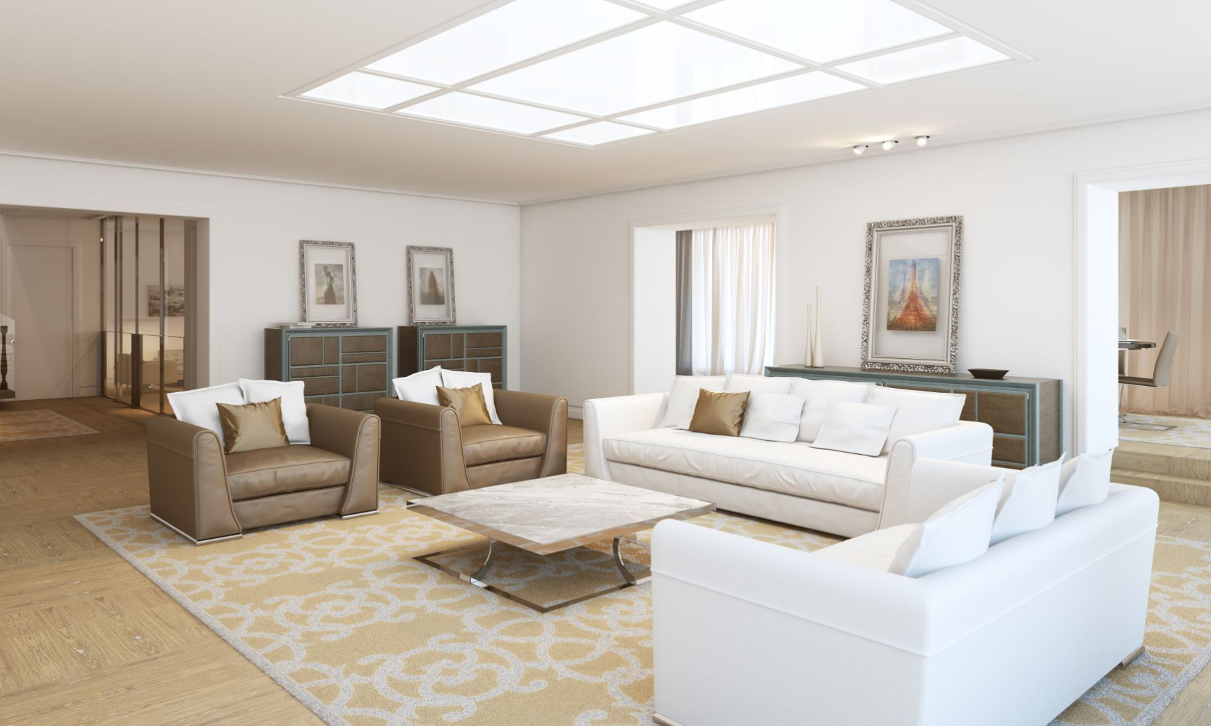 Пентхаус, Лот №196651, ЖК «Звезды Арбата», Москва, ЦАО, Арбат, м. Смоленская, м. Арбатская, Новый Арбат