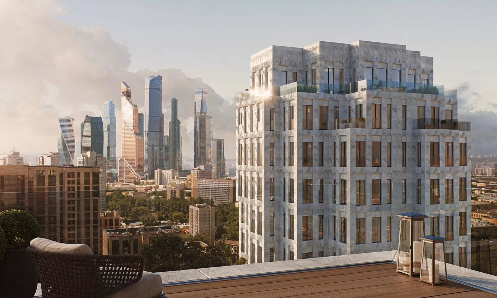 Двухуровневый пентхаус в ЖК «Eleven» («Элэвен»), ул. 2-я Звенигородская, 1, 277.4 кв. м