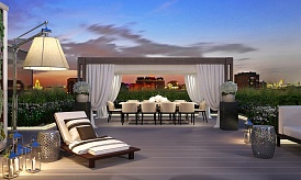 Пентхаус с террасами в комплексе элитных особняков «Полянка 44», Б. Полянка, 44, Корпус Камелия, 299 кв. м