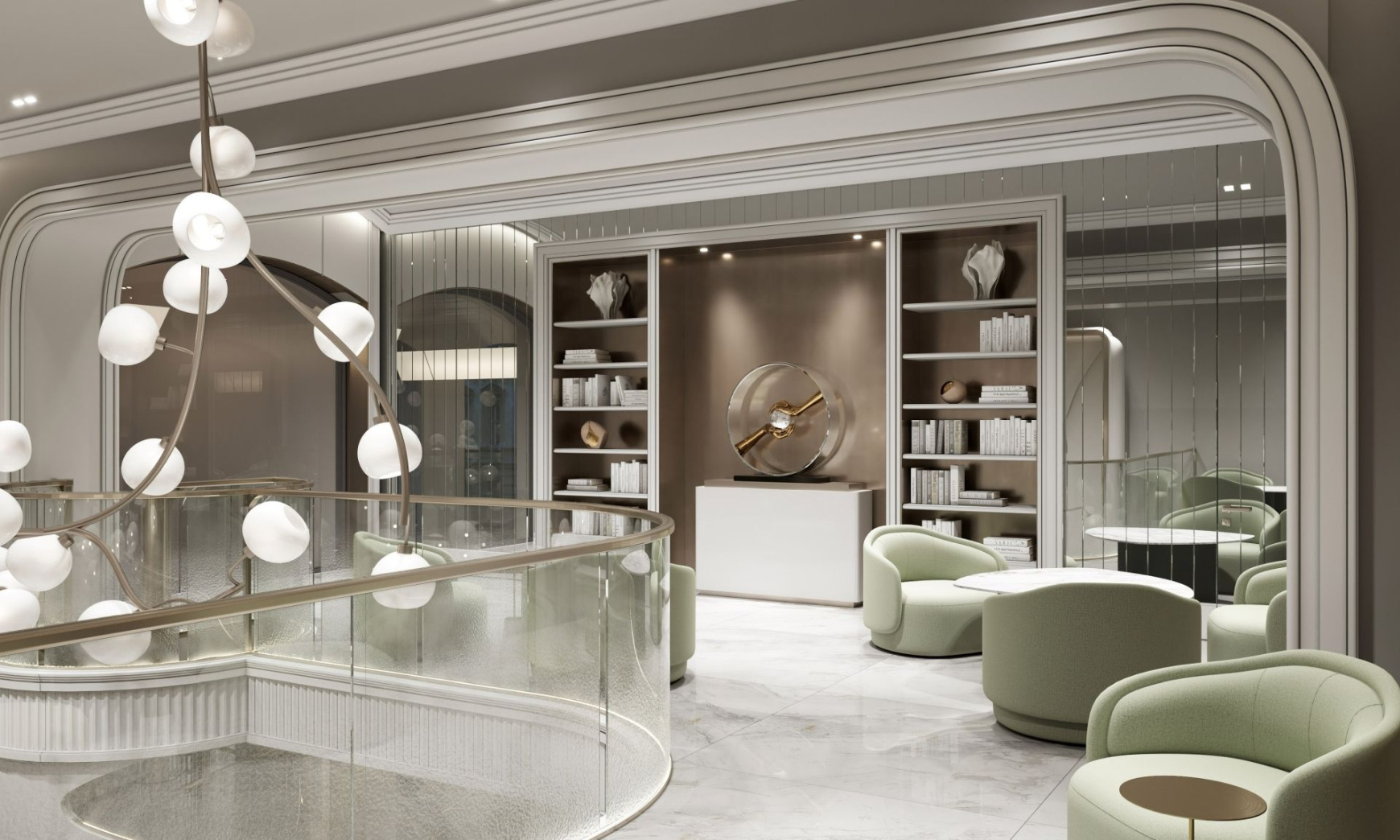 Пентхаус, Лот №283569, Клубный дом на Остоженке «Обыденский №1», Москва, ЦАО, Остоженка, м. Кропоткинская, 3-й Обыденский переулок