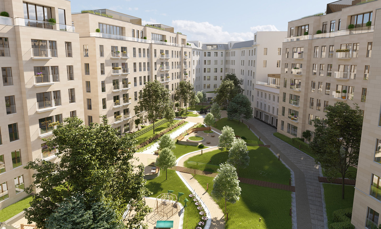 Пентхаус с террасами в комплексе элитных особняков «Полянка 44», Б. Полянка, 44, Корпус Камелия, 261,8 кв. м