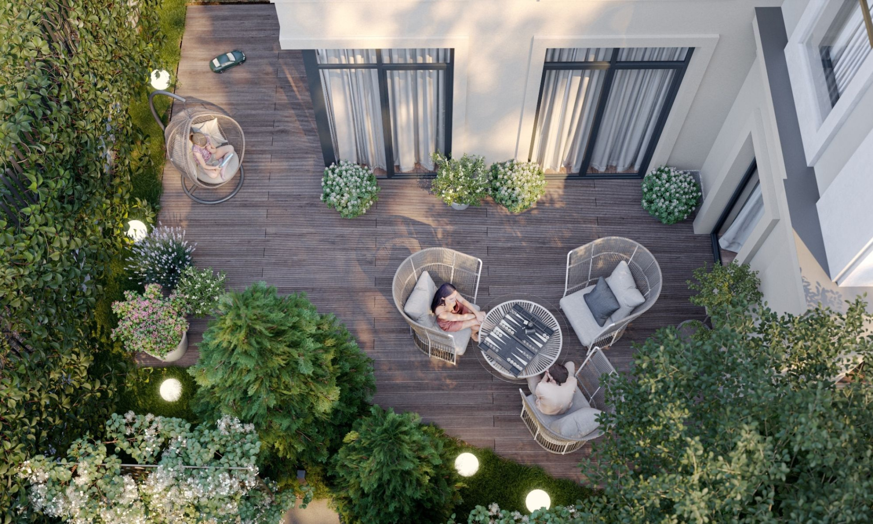 Пентхаус, Лот №206431, Клубный дом на Остоженке «Обыденский №1», Москва, ЦАО, Остоженка, м. Кропоткинская, 3-й Обыденский переулок