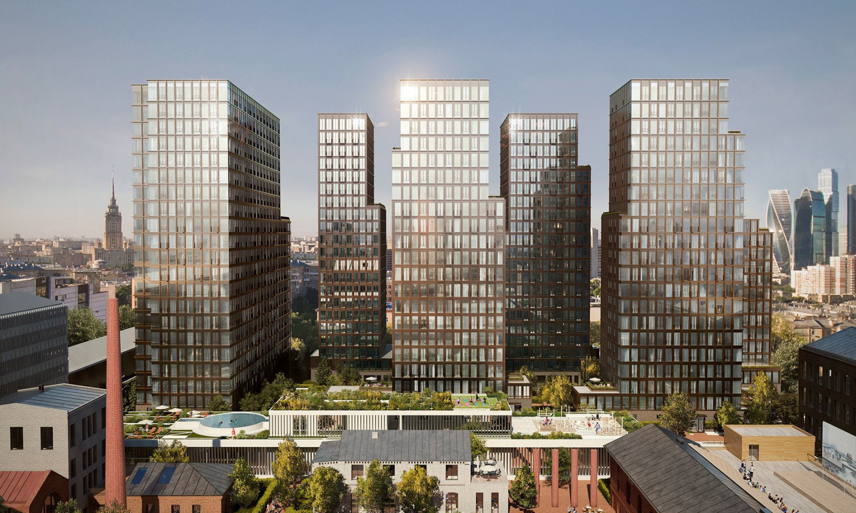 Пентхаус, Лот №201161, Жилой квартал «Lucky» (Лаки), Москва, ЦАО, Пресненский, м. Улица 1905 года, 2-я Звенигородская