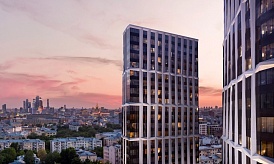 Пентхаус 4Б, Элитный дом «Chkalov», Земляной Вал ул., вл. 37, 66,8 кв.м