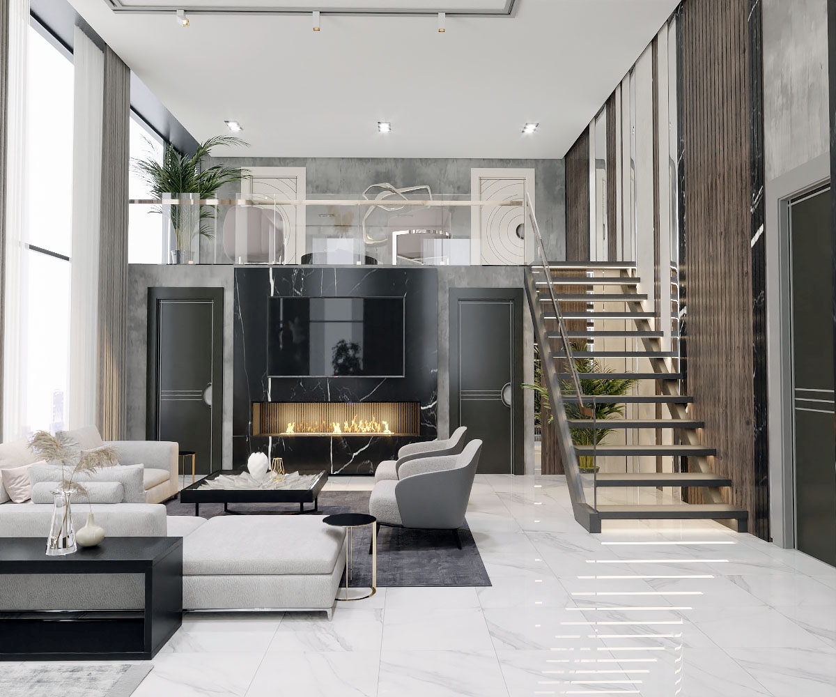 Пентхаус двухуровневый с террасой, ЖК «KAZAKOV Grand Loft», Казакова ул., д. 7, 164,7 кв.м