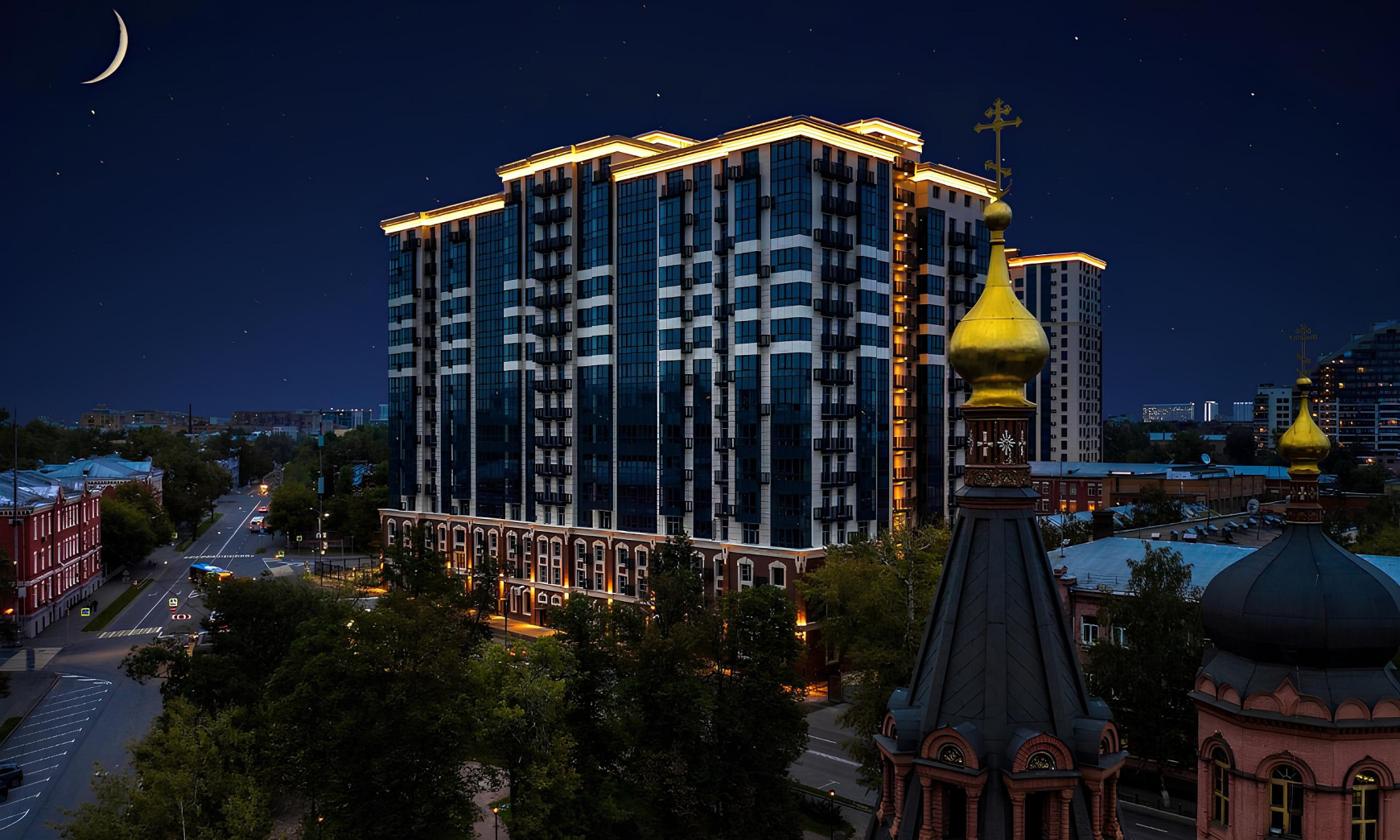 Пентхаус, Лот №220707, Жилой комплекс «Ренессанс», Москва, ВАО, Сокольники, м. Сокольники, 2 корпуса: 1) ул. Матросская Тишина 12