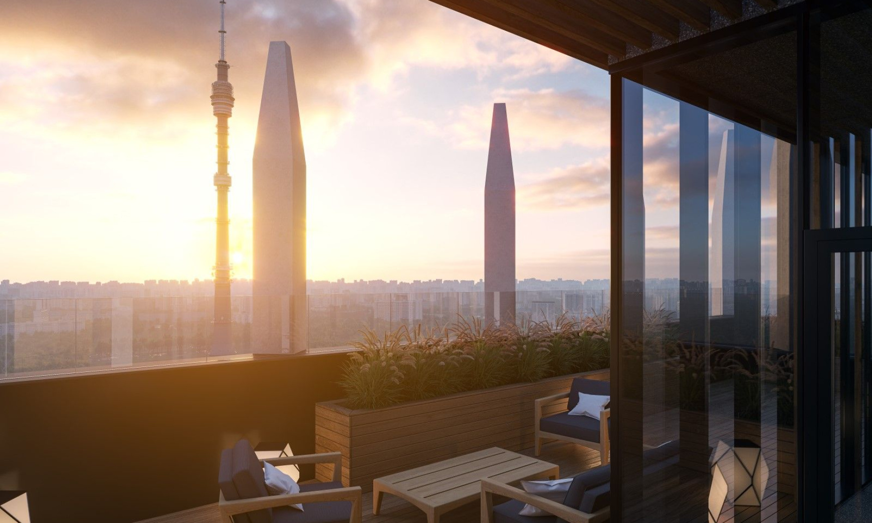 Пентхаус, Лот №198192, Дом «Достижение», Москва, СВАО, Марфино, м. Бутырская, Академика Королева