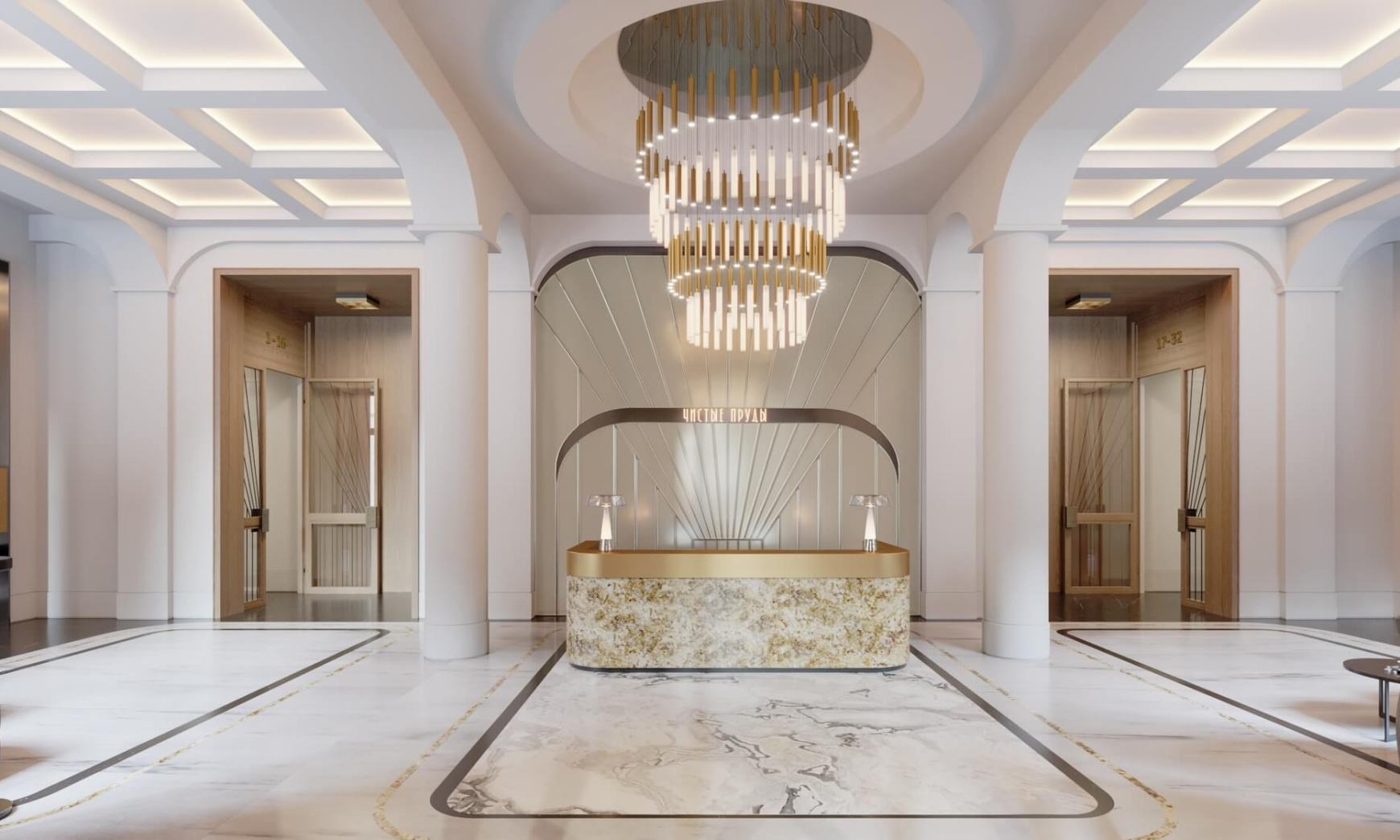 Пентхаус двухуровневый с террасой, Клубный дом «Чистые пруды», Потаповский пер., 5, стр. 4, 281 кв.м