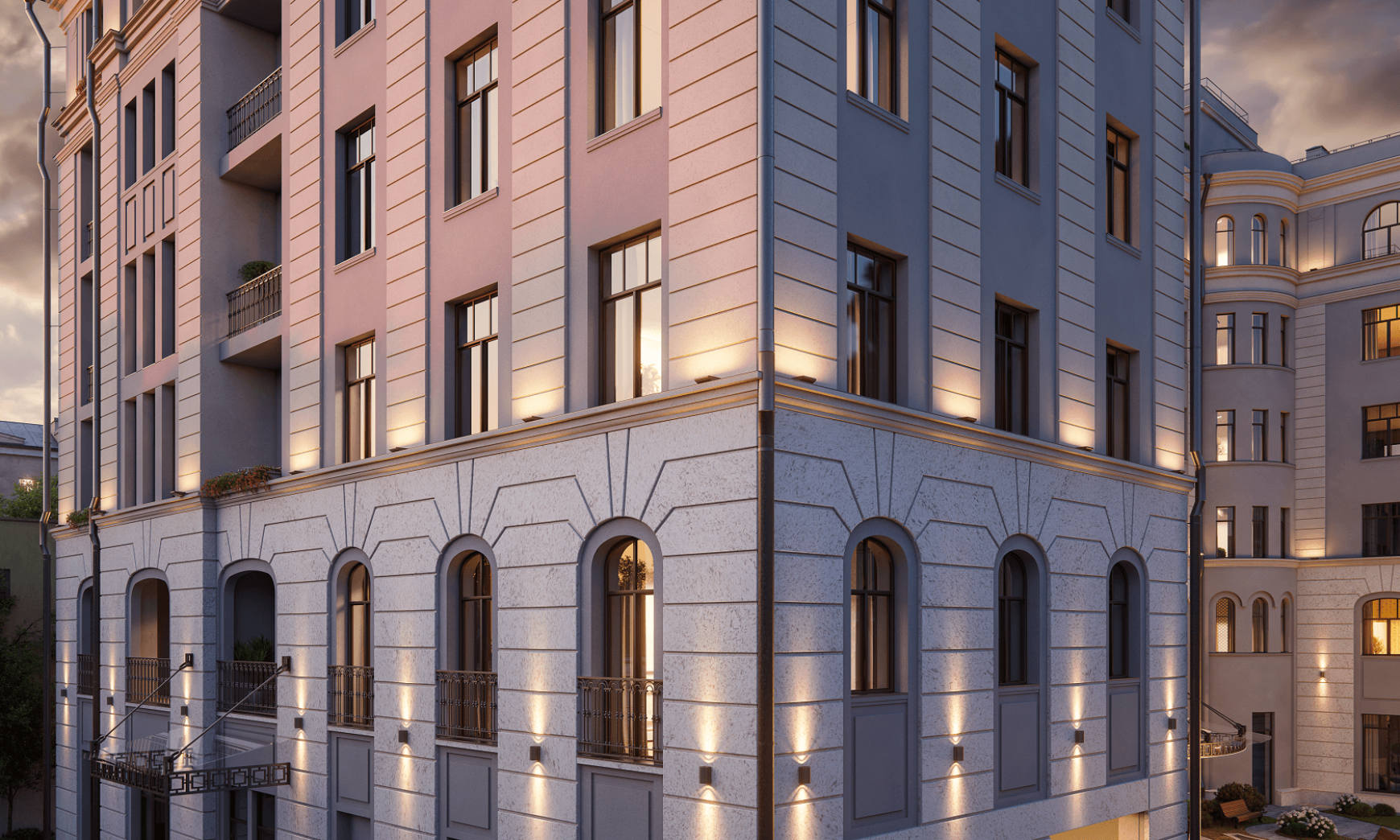 Пентхаус двухуровневый с террасой, Клубный дом «Чистые пруды», Потаповский пер., 5, стр. 4, 237 кв.м