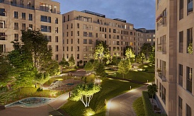 Пентхаус с террасами в комплексе элитных особняков «Полянка 44», Б. Полянка, 44, Корпус Камелия, 261,8 кв. м