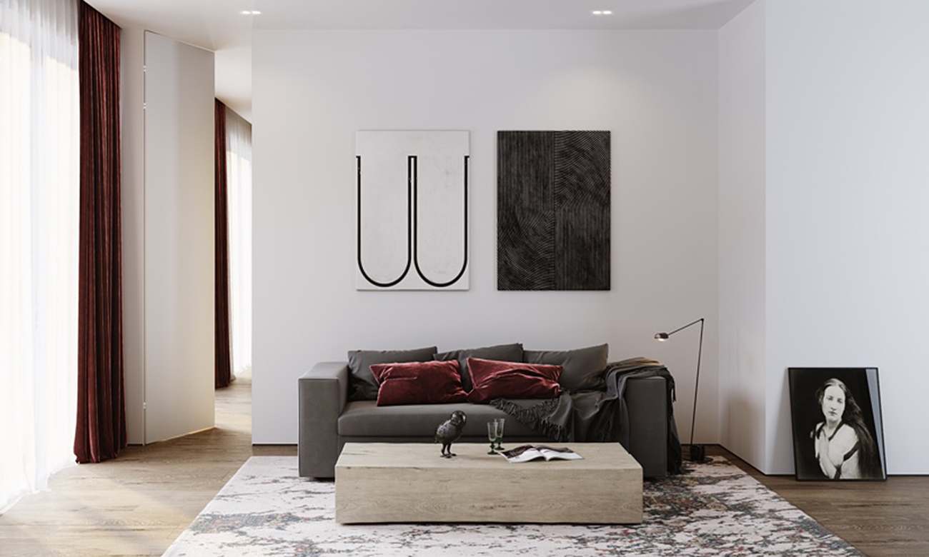 Двухуровневый пентхаус с террасой в ЖК «Большая Дмитровка IX, ул. Б. Дмитровка, 9, 159.93 кв.м.