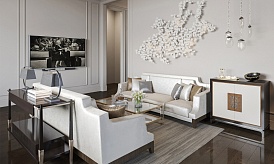 Пентхаус с террасами в комплексе элитных особняков «Полянка 44», Б. Полянка, 44, Корпус Камелия, 261,8 кв. м