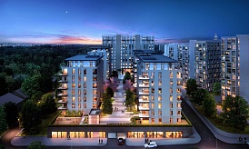 Пентхаус с терассой в ЖК «Вишнёвый сад», Мосфильмовская ул., д. 1, Корпус C, 233 кв. м