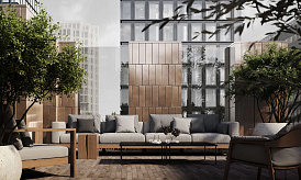 Пентхаус, Лот №229534, Роскошный квартал Life Time (Лайф тайм), Москва, ЦАО, Пресненский, м. Улица 1905 года, ул. Сергея Макеева, 9к3