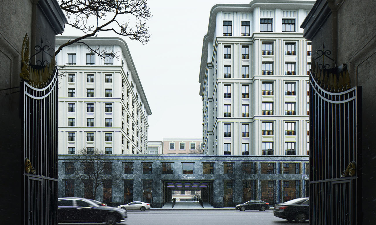 Пентхаус с террасой в ЖК «Vesper Tverskaya», ул. 1-я Тверская-Ямская, д.2 стр.1, 1051 кв.м.