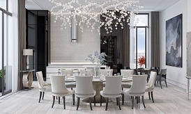 Пентхаус с террасами в комплексе элитных особняков «Полянка 44», Б. Полянка, 44, Корпус Камелия, 299 кв. м