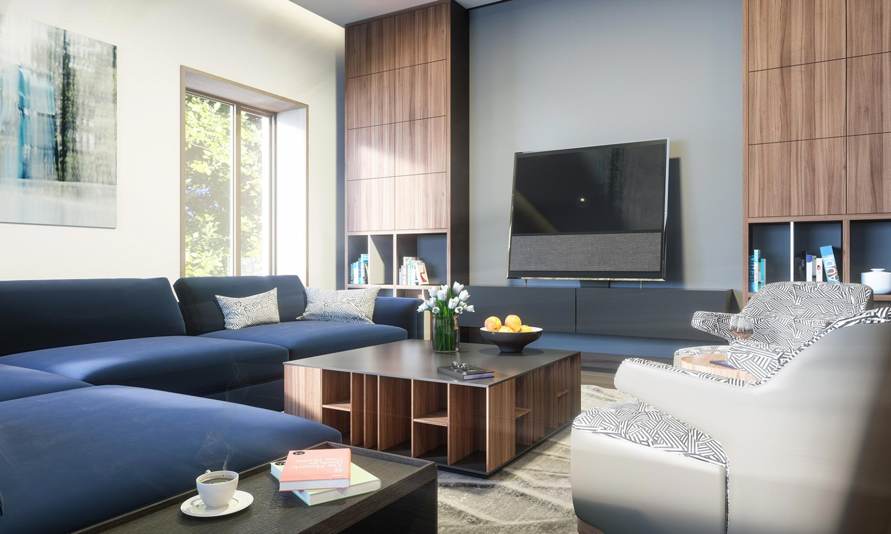 Пентхаус с террасой в ЖК «Вишнёвый сад», Мосфильмовская ул., д. 1, Корпус G, 207 кв. м