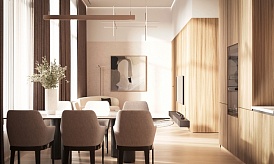 Пентхаус 1А, Элитный дом «Chkalov», Земляной Вал ул., вл. 37, 152.1 кв.м