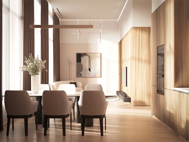 Пентхаус 1А, Элитный дом «Chkalov», Земляной Вал ул., вл. 37, 152.1 кв.м