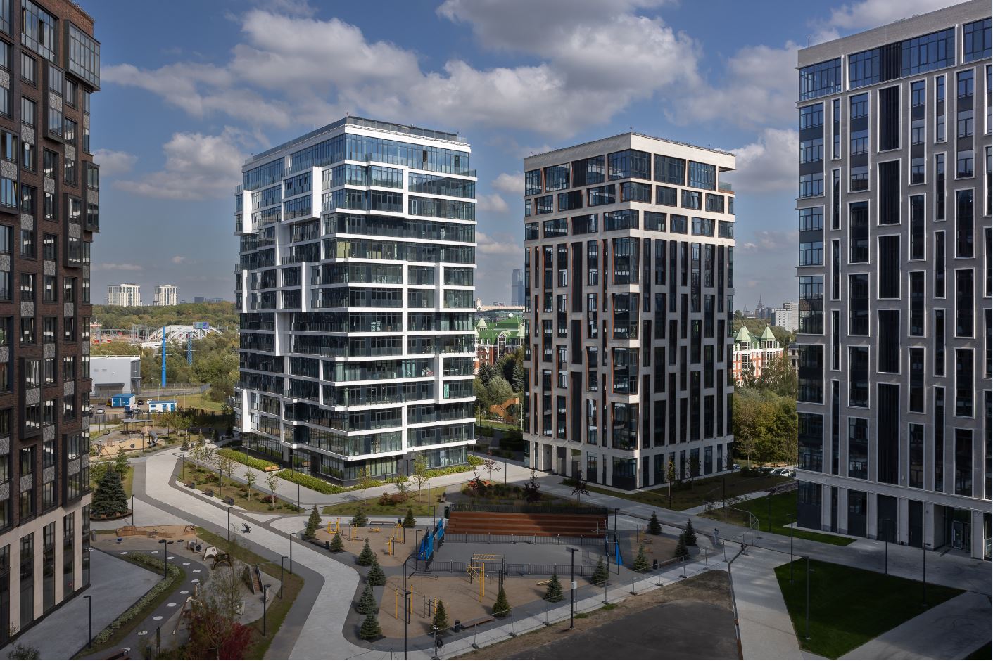 Пентхаус, Лот №152442, Собрание клубных домов «West Garden», Москва, ЗАО, Раменки, м. Минская, проспект Генерала Дорохова