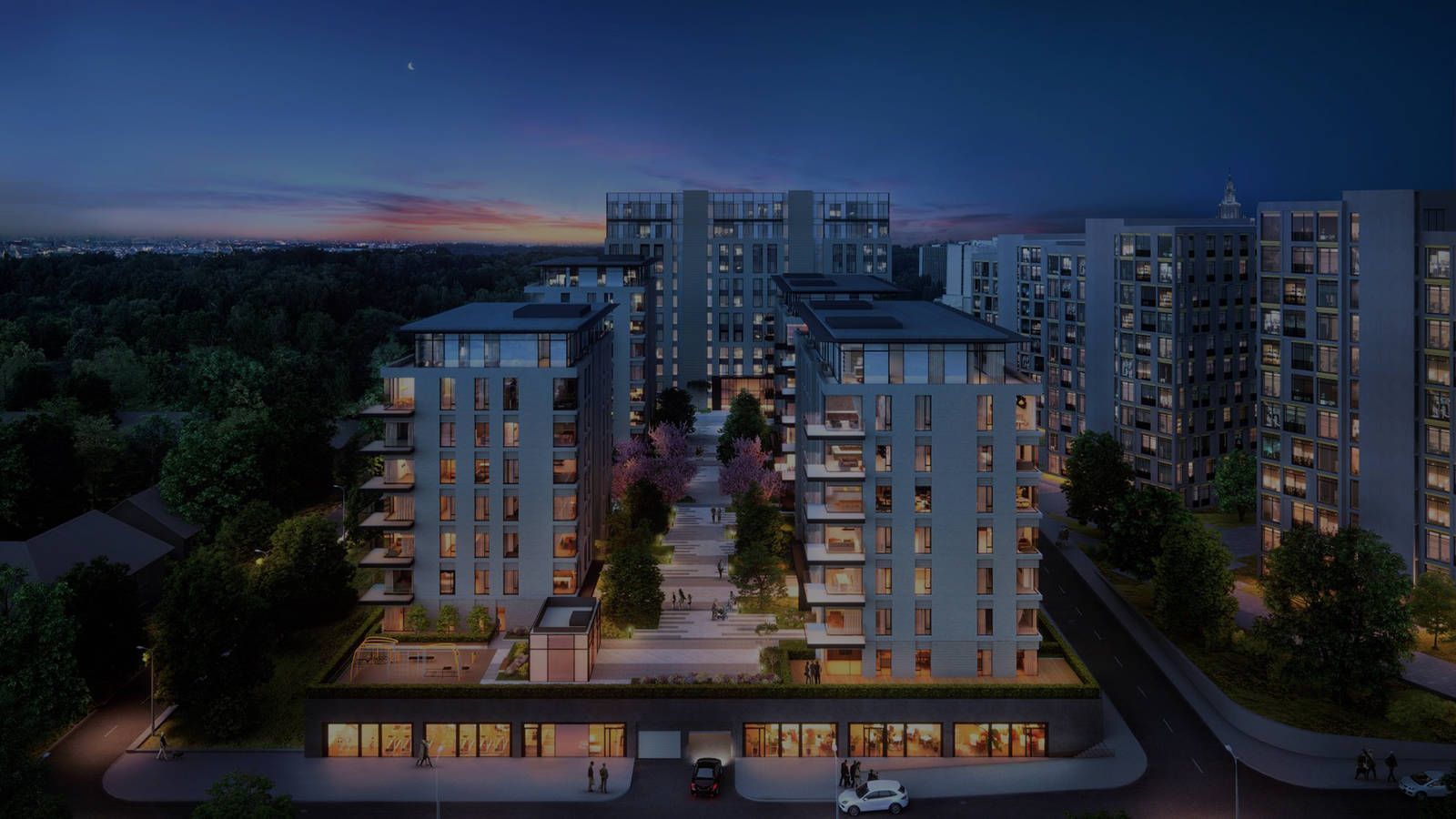 Пентхаус, Лот №201599, ЖК «Вишневый сад», Москва, ЗАО, Раменки, м. Ломоносовский проспект, Мосфильмовская