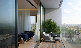 Пентхаус, Лот №201598, ЖК «Вишневый сад», Москва, ЗАО, Раменки, м. Ломоносовский проспект, Мосфильмовская