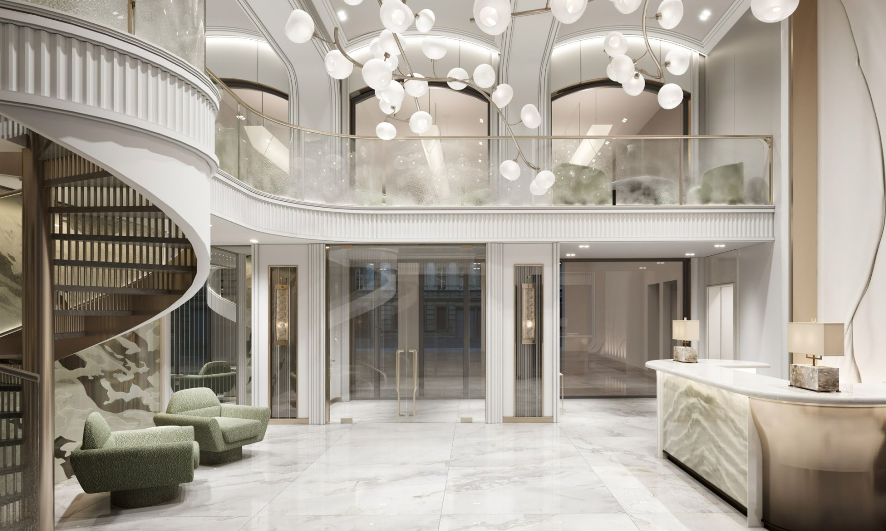 Пентхаус, Лот №206430, Клубный дом на Остоженке «Обыденский №1», Москва, ЦАО, Остоженка, м. Кропоткинская, 3-й Обыденский переулок