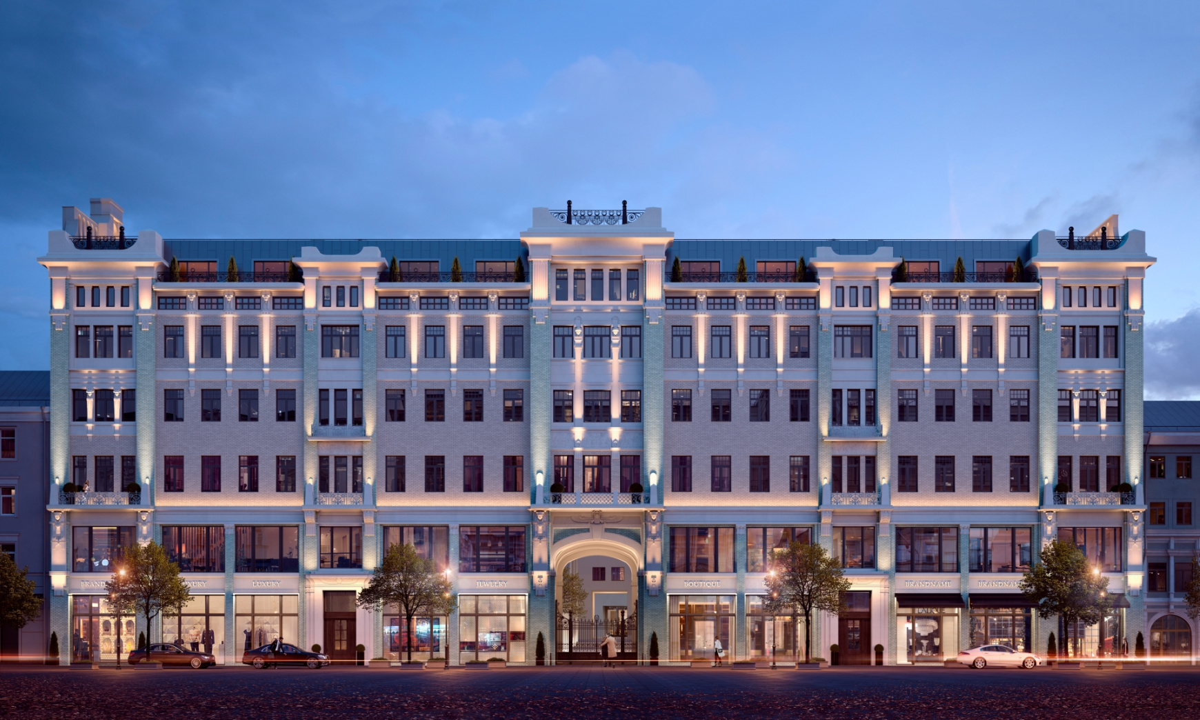 Пентхаус, Лот №126345, ЖК «Большая Дмитровка IX», Москва, ЦАО, Тверской, м. Охотный ряд, м. Театральная, м. Площадь Революции, Большая Дмитровка