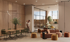 Пентхаус, Лот №229548, Роскошный квартал Life Time (Лайф тайм), Москва, ЦАО, Пресненский, м. Улица 1905 года, ул. Сергея Макеева, 9к3