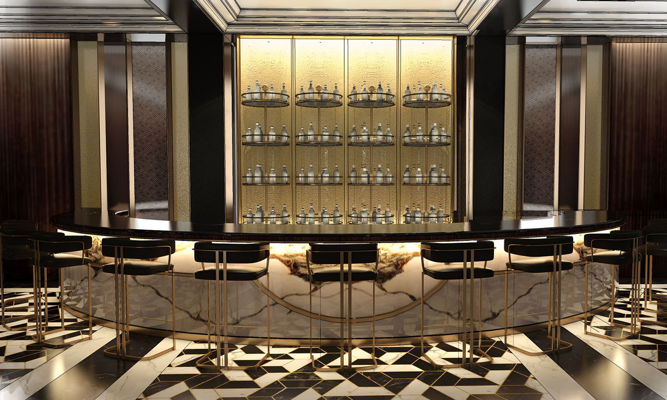 Пентхаус с террасой в ЖК «Vesper Tverskaya», ул. 1-я Тверская-Ямская, д.2 стр.1, 1051 кв.м.