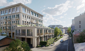 Пентхаус, Лот №283569, Клубный дом на Остоженке «Обыденский №1», Москва, ЦАО, Остоженка, м. Кропоткинская, 3-й Обыденский переулок