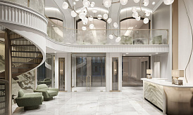 Пентхаус, Лот №283569, Клубный дом на Остоженке «Обыденский №1», Москва, ЦАО, Остоженка, м. Кропоткинская, 3-й Обыденский переулок