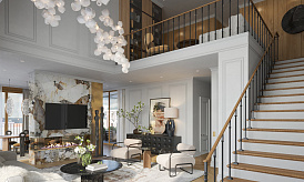 Пентхаус, Лот №194419, Сервисные резиденции в клубных особняках «Ильинка 3/8», Москва, ЦАО, Тверской, м. Китай-город, Ильинка