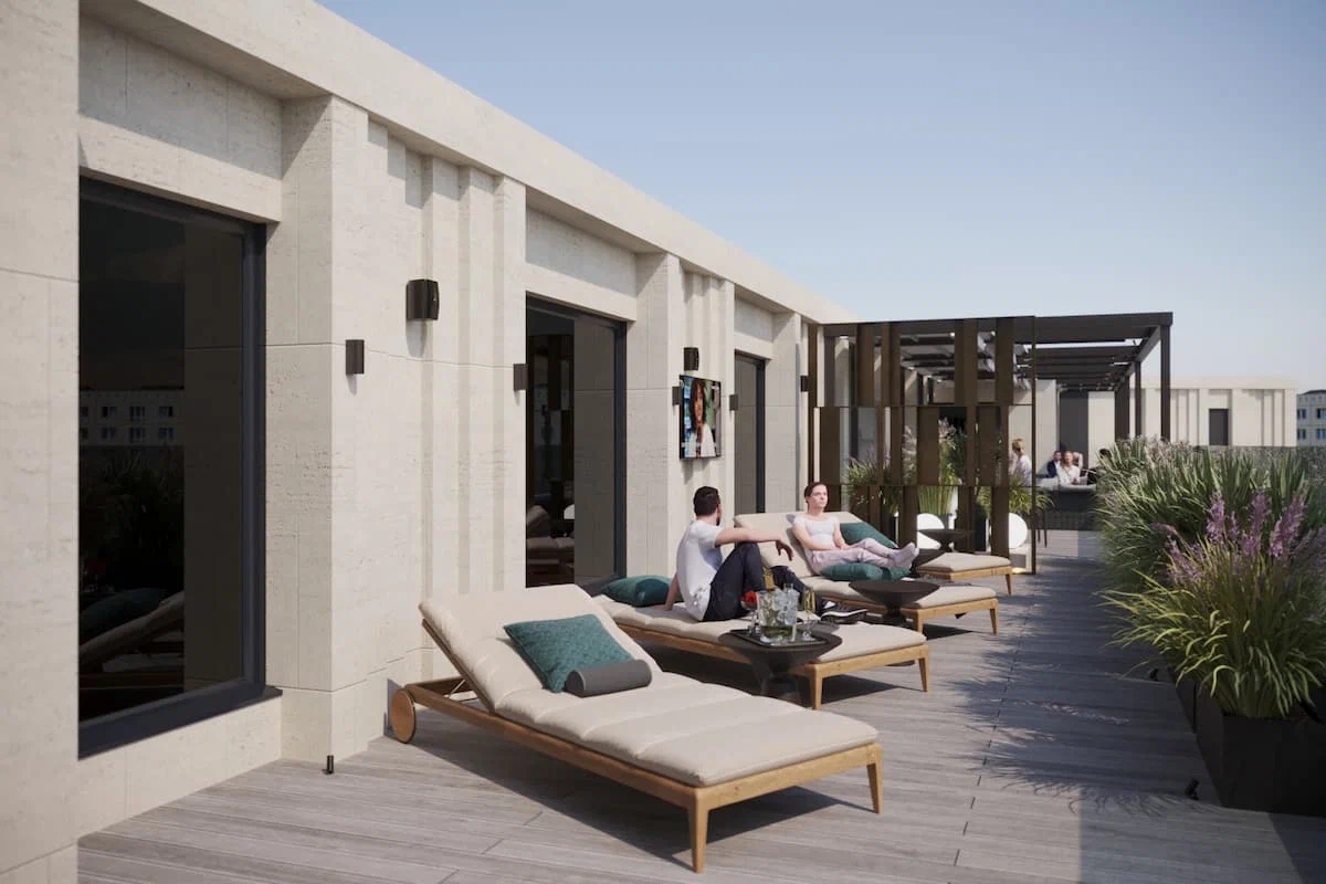 Пентхаус с террасой и камином в ЖК «CULT», Ленинский пр-т., вл. 2, 182 кв. м, номер 9-4