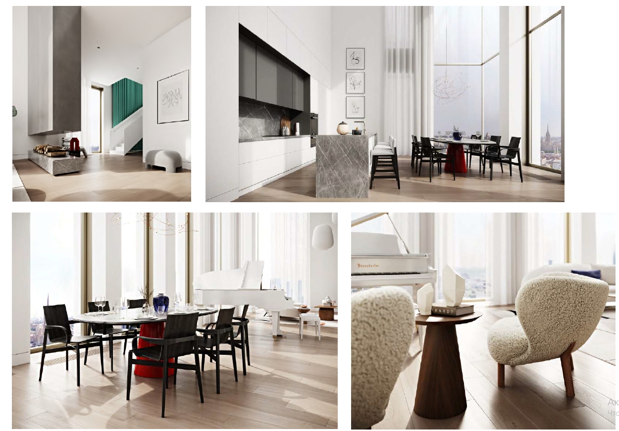 Двухуровневый пентхаус в ЖК «Lucky» («Лаки»), ул. 2-я Звенигородская, 12, 320 кв. м, №3-20/21-1