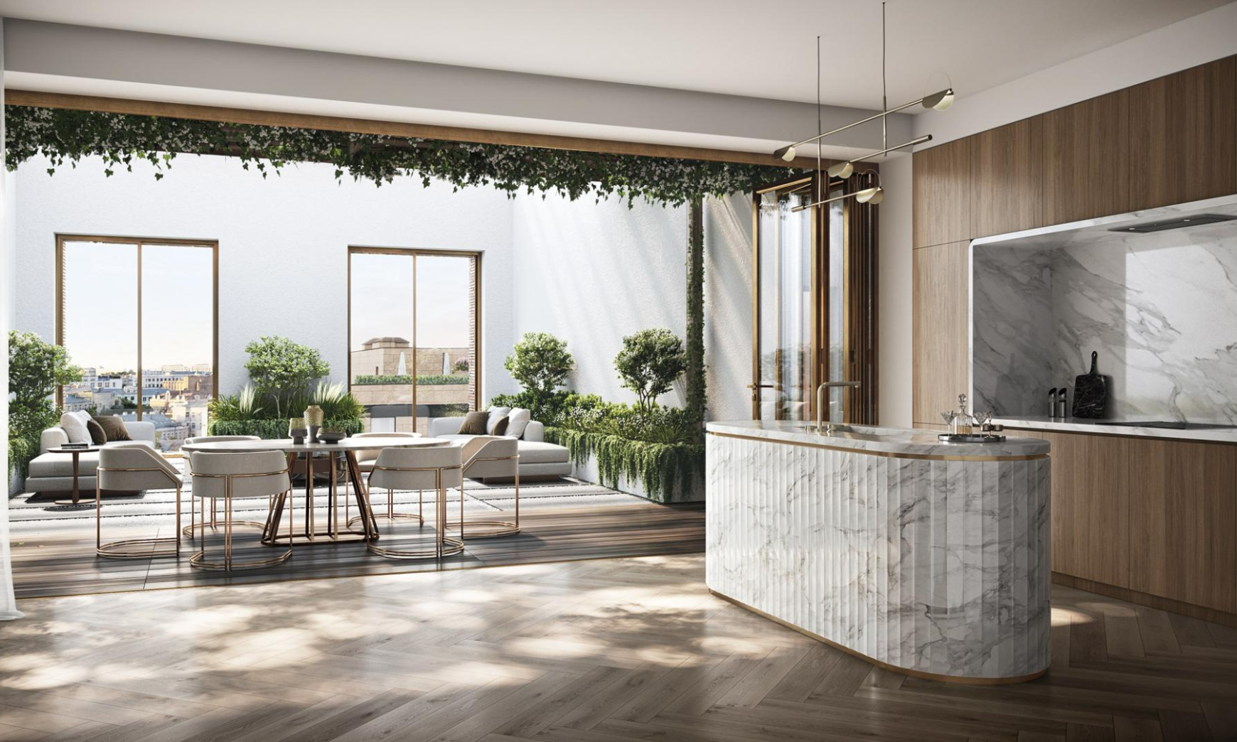 Пентхаус, Лот №196411, ЖК «Тессинский, 1», Москва, ЦАО, Таганский, м. Китай-город, м. Чкаловская, Тессинский переулок