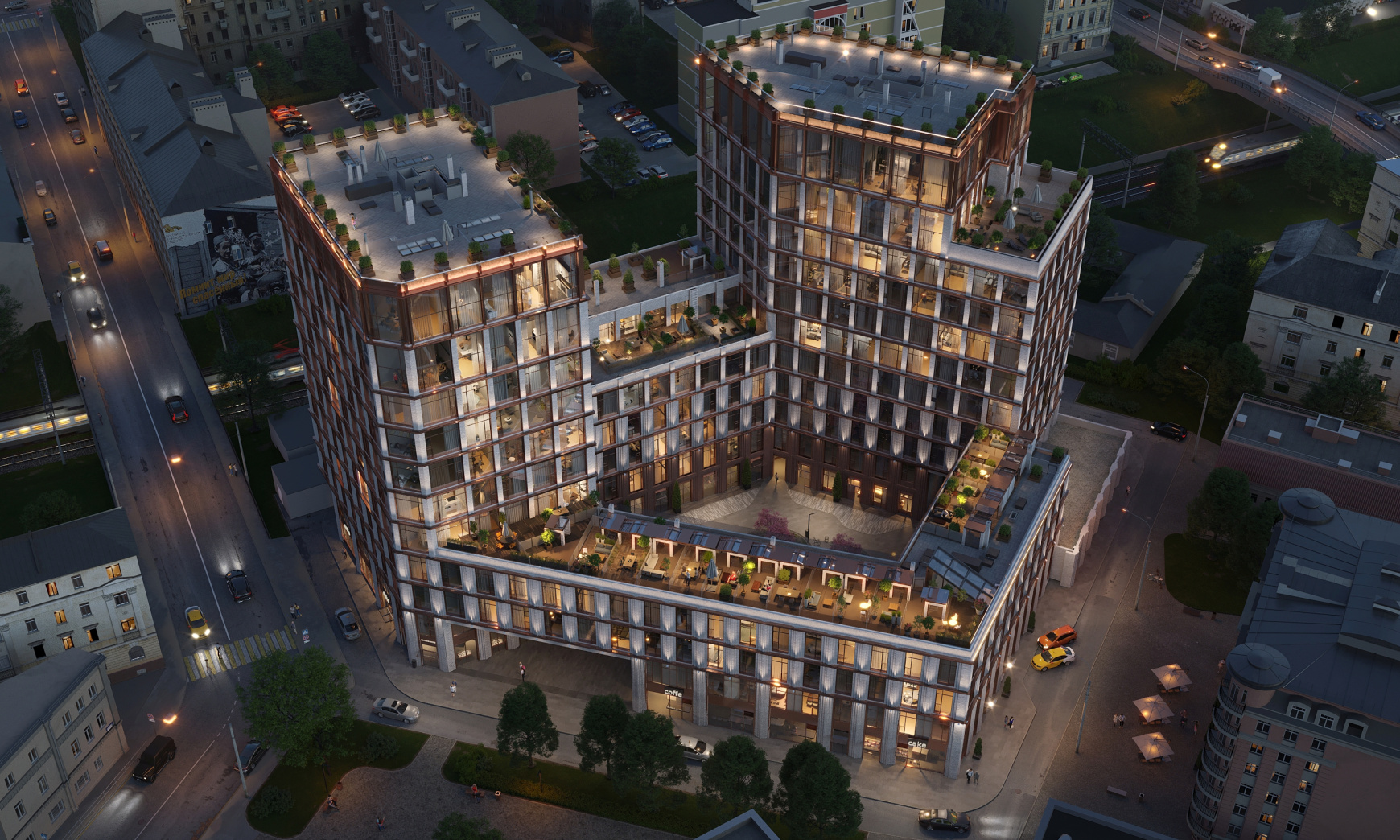 Пентхаус двухуровневый с террасой, ЖК «KAZAKOV Grand Loft», Казакова ул., д. 7, 164,7 кв.м