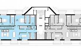 Двухуровненвый пентхаус, ул. Солянка, д.7, ЖК «Дом с Атлантами», 338.6 кв.м