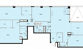 Пентхаус в ЖК «West Garden», ул. Минская, Корпус 11, 203,23 кв. м