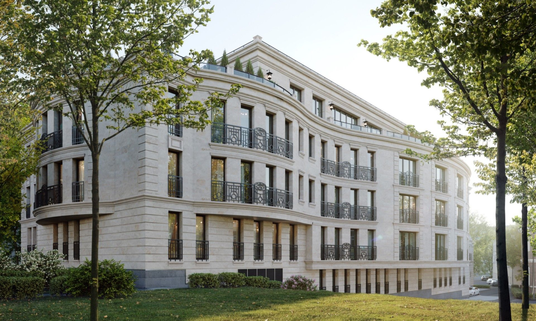 Пентхаус с террасой в клубном доме "В  Газетном", Газетный пер., 13/15, 392 кв.м