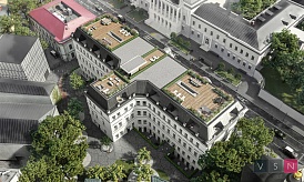 Двухуровненвый пентхаус, ул. Солянка, д.7, ЖК «Дом с Атлантами», 338.6 кв.м