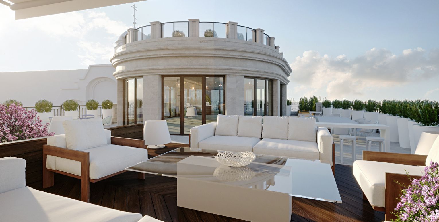 Пентхаус, Лот №159694, Клубный дом «В Газетном», Москва, ЦАО, Тверской, м. Охотный ряд, Газетный переулок