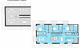 Двухуровненвый пентхаус, ул. Солянка, д.7, ЖК «Дом с Атлантами», 338.6 кв.м