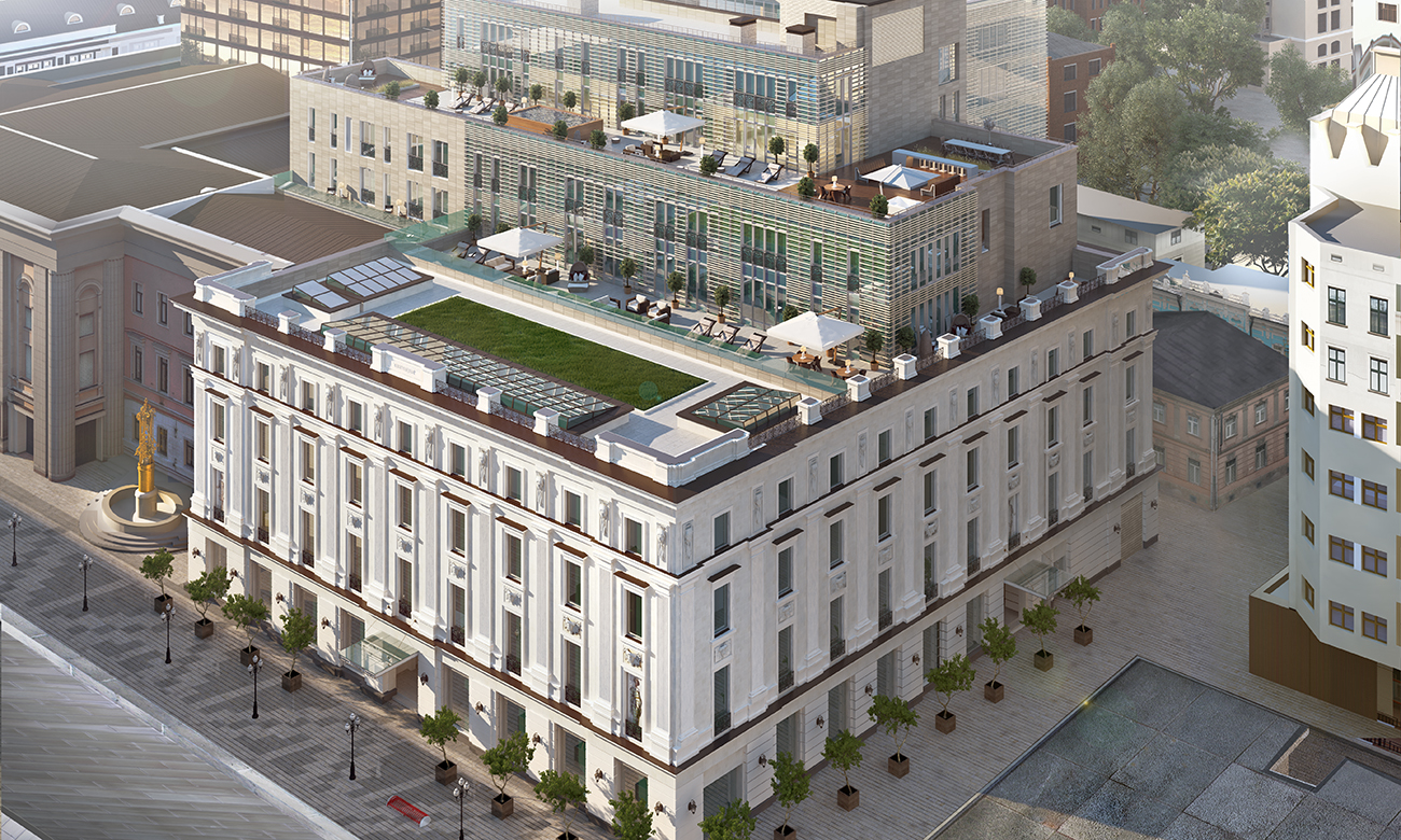 Двухуровневый пентхаус с террасой в ЖК «Turandot Residences», ул. Арбат, 24, 229,4 кв.м