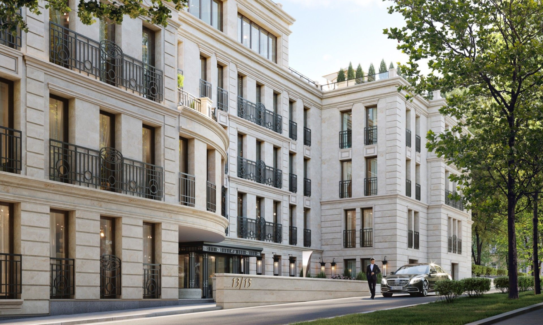 Пентхаус с террасой в клубном доме "В  Газетном", Газетный пер., 13/15, 392 кв.м