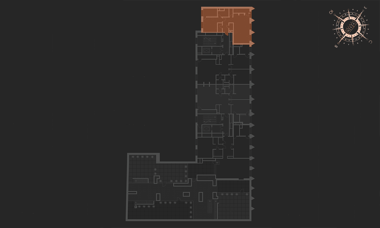 Двухуровневый пентхаус с террасой в ЖК «Большая Дмитровка IX, ул. Б. Дмитровка, 9, 139,01 кв.м.