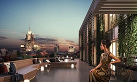 Двухуровневый пентхаус с террасой в ЖК «Turandot Residences», ул. Арбат, 24, 229,4 кв.м